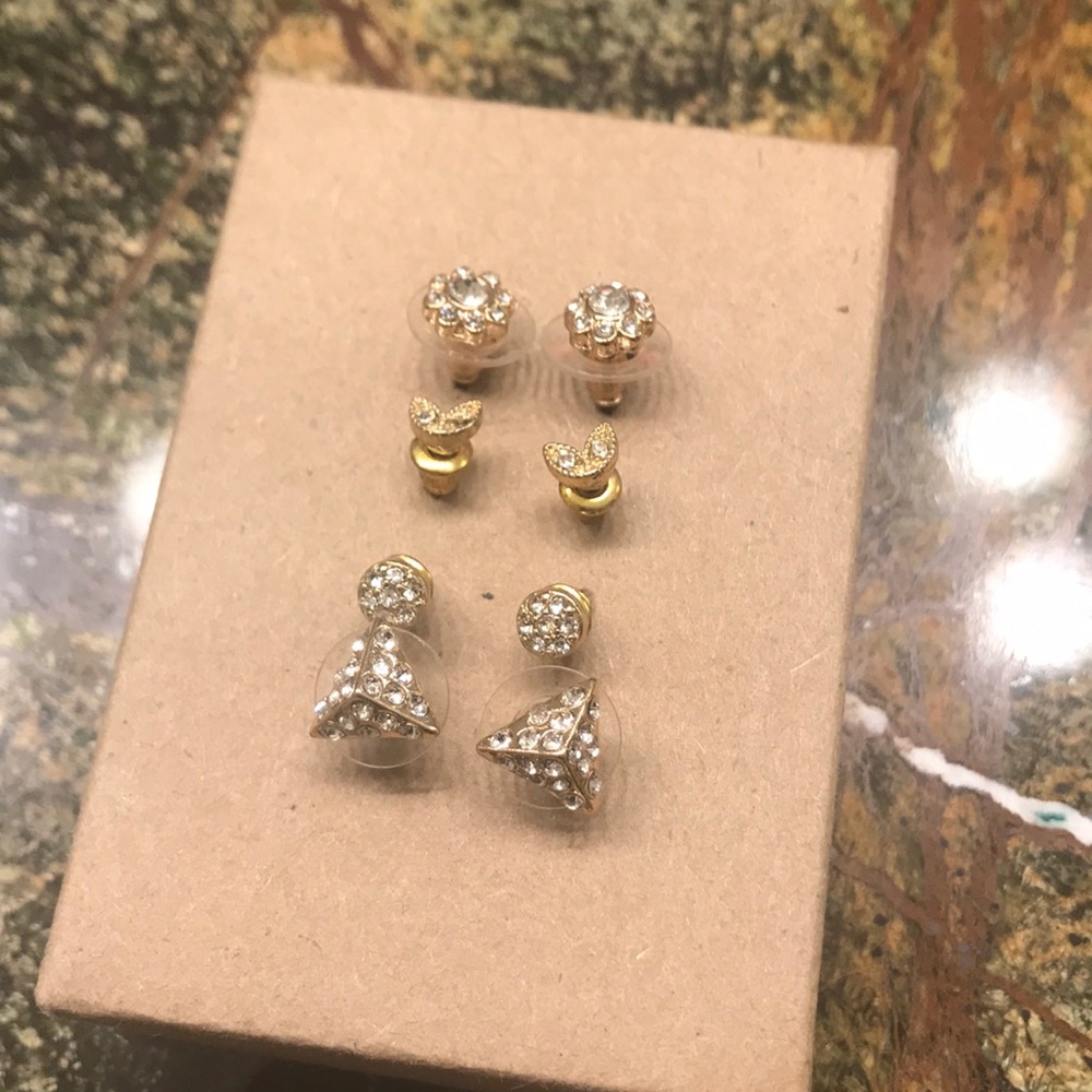 NWOT bp Bedazzled Earring Assorted Set